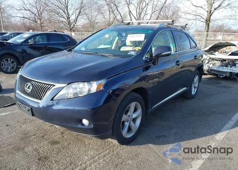 2010 Lexus Rx 350 z USA, uszkodzony, nr VIN 2T2BK1BA8AC025133
